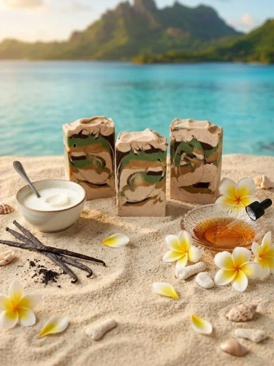 Bora Bora Beach Bum Raw Milk Soap