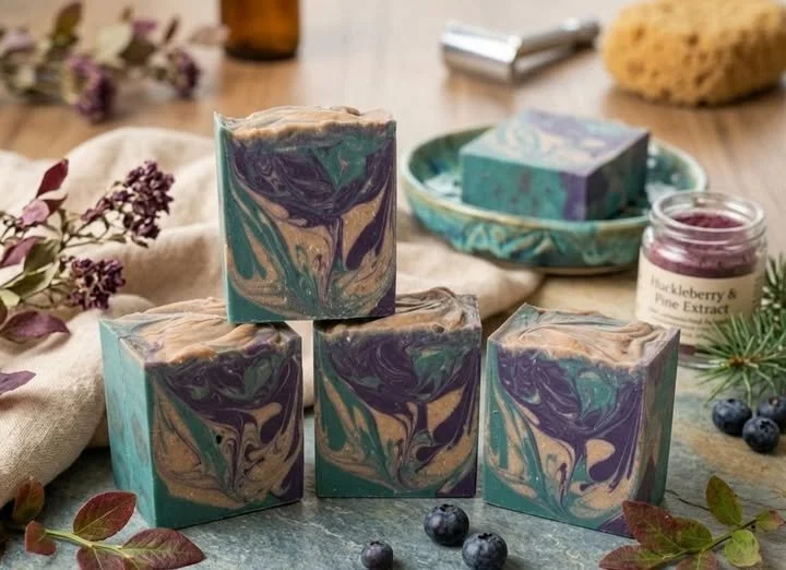 Huckleberry Harvest Goat Milk Soap