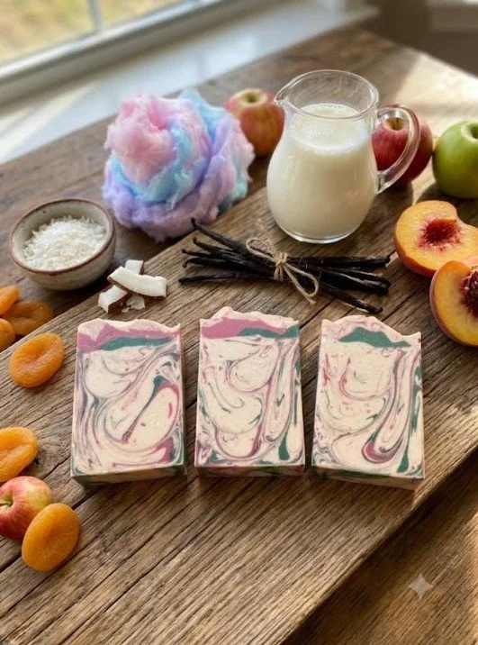 Sweet Pixie Swirl Goat Milk Soap