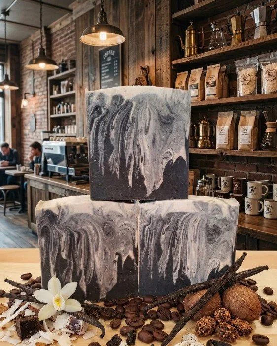 Espresso Coconut Vanilla Goat Milk Soap
