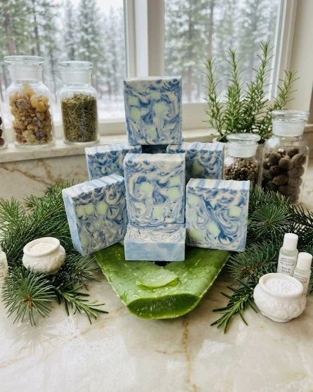 Evergreen and Aloe Goat Milk Soap