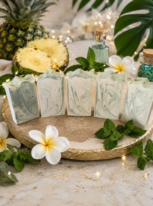 Pineapple Pixie Dust Goat Milk Soap