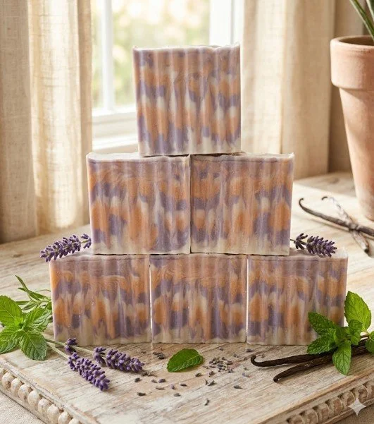 Peppermint Lavender Vanilla Bliss Goat Milk Soap