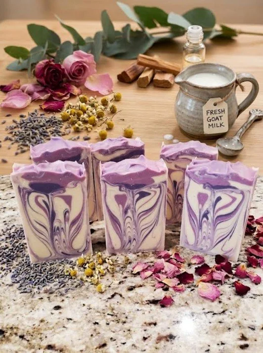 Triple Lavender Goat Milk Soap