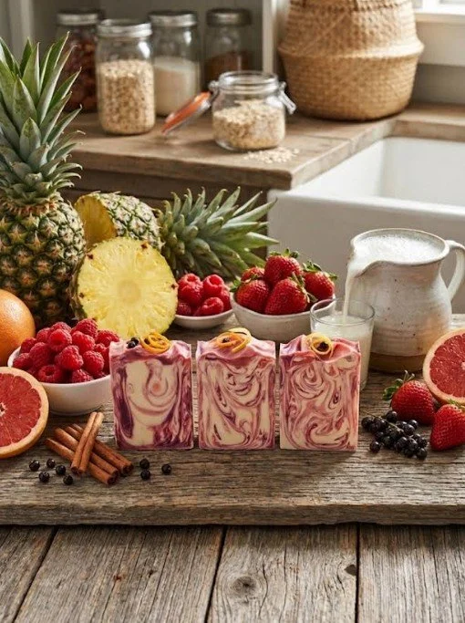 Cinnamon Citrus Punch Goat Milk Soap