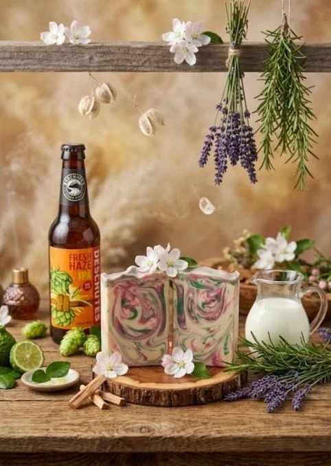 Haze & Harmony Goat Milk and IPA Soap