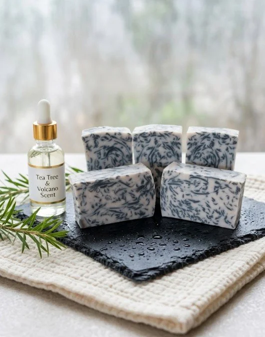 Volcano & Tea Tree Raw Milk Soap