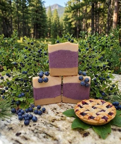 Huckleberry Pie Goat Milk Soap