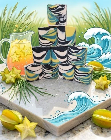 Starfruit Surf Beer Soap