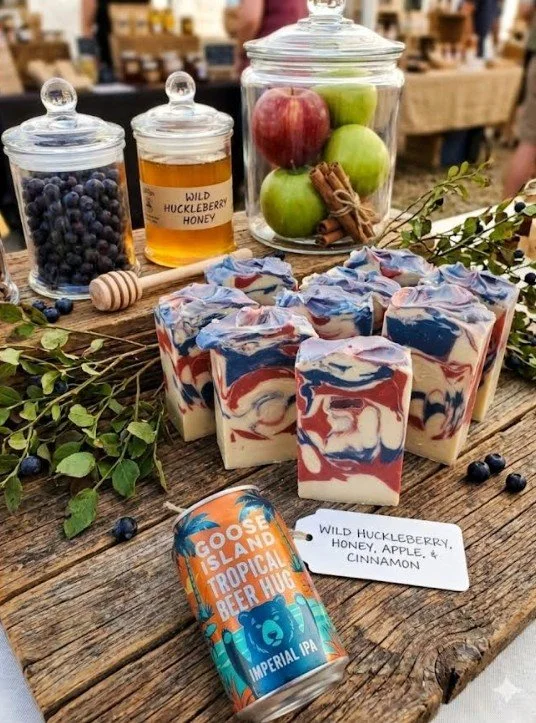 Happy Harvest Cider Goat Milk and Beer Soap