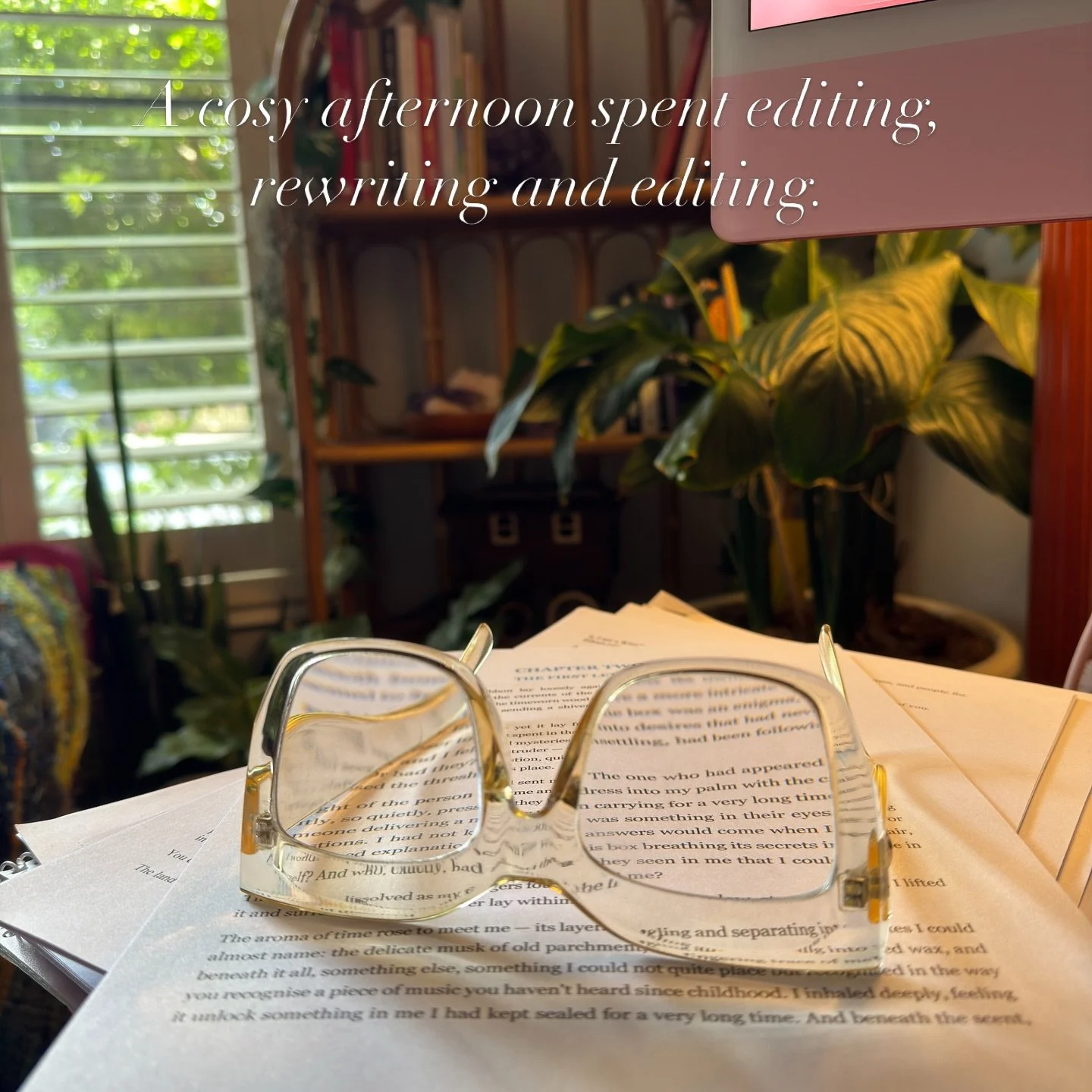 I love word weaving and crafting, it not only connects me to my intuition, it becomes a powerful connection to the barometer of my soul.

This aligns me to my deepest emotions, my spiritual health and brings me into true self alignment🌸

#wordcraft 