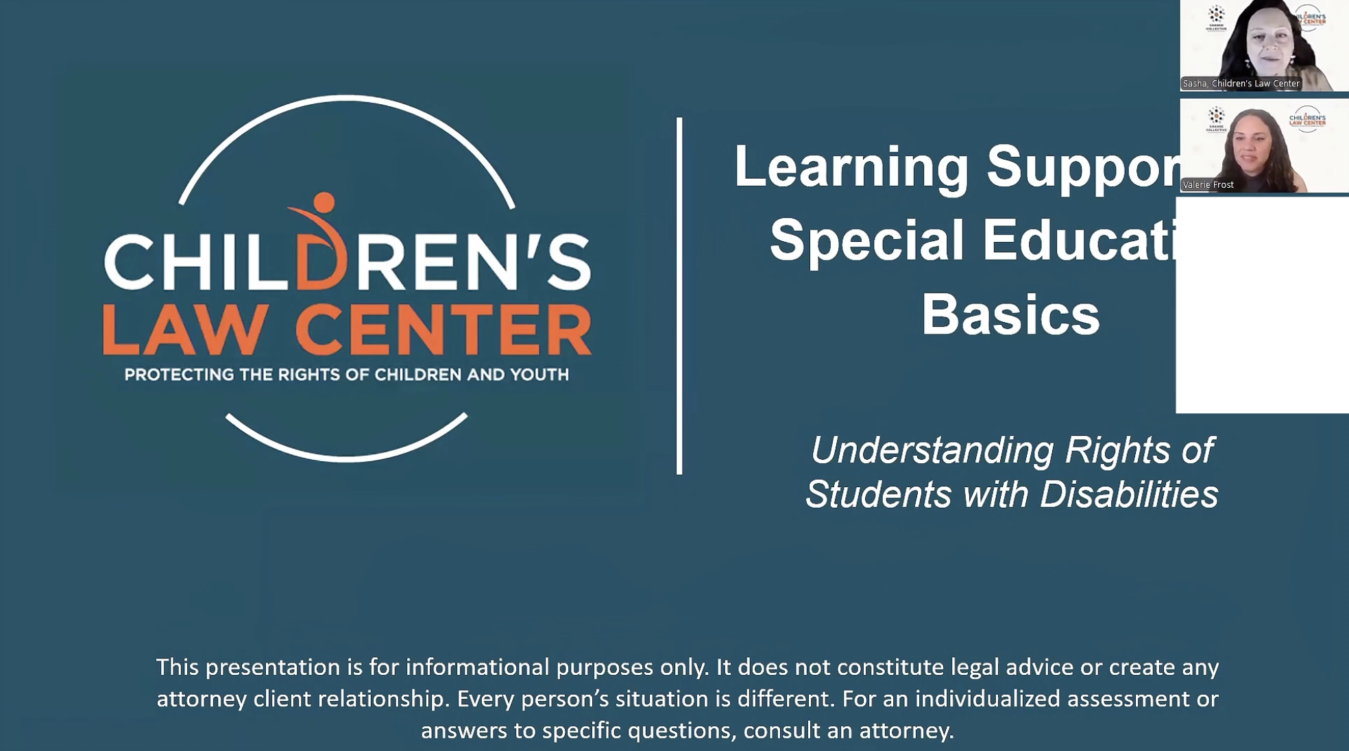 Your Child, Your Rights | Session 1: Learning Supports &amp; Special Education Basics