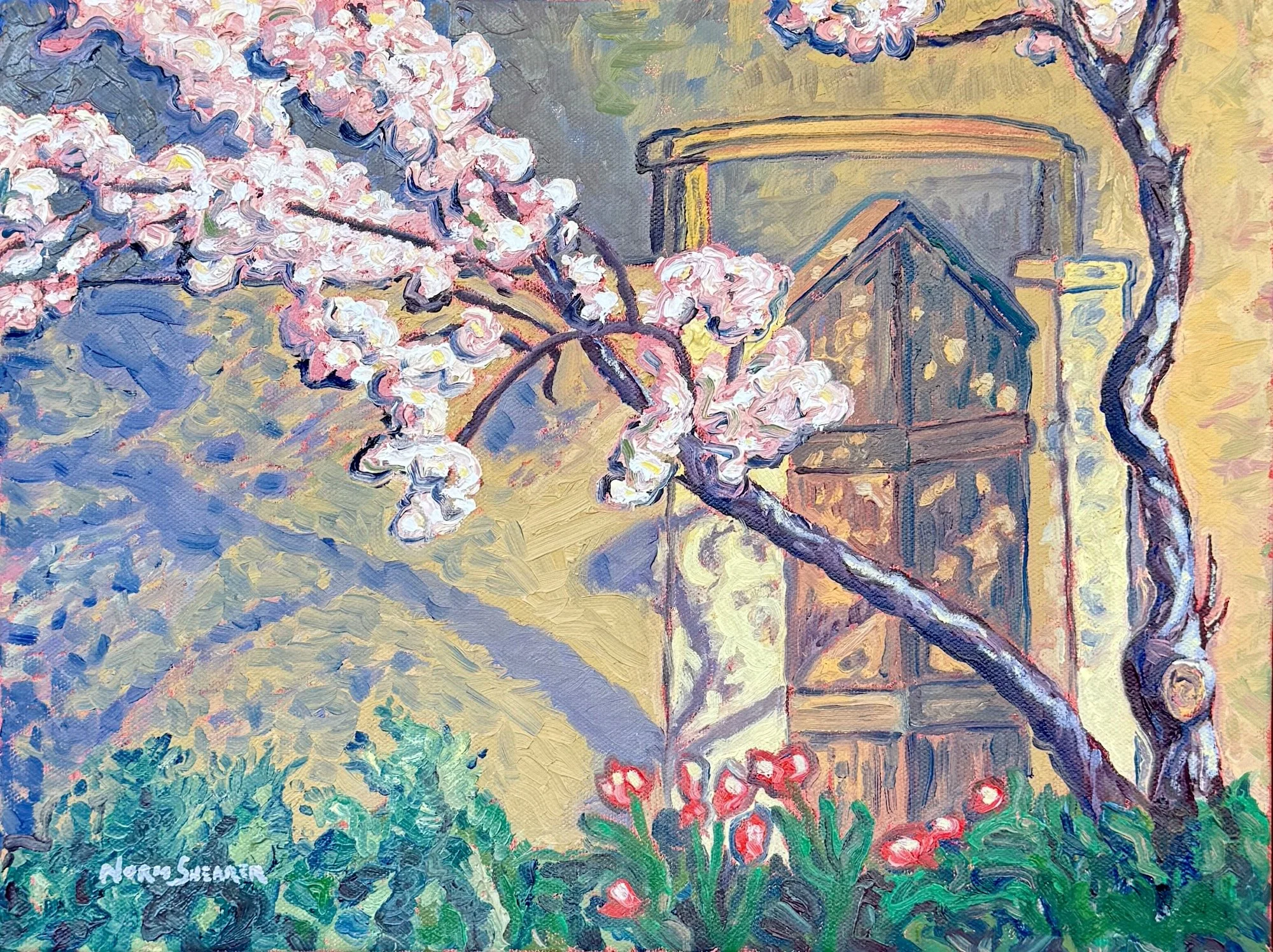 "Dave's Gate" 16 x 12, Oil on Canvas, Private Collection