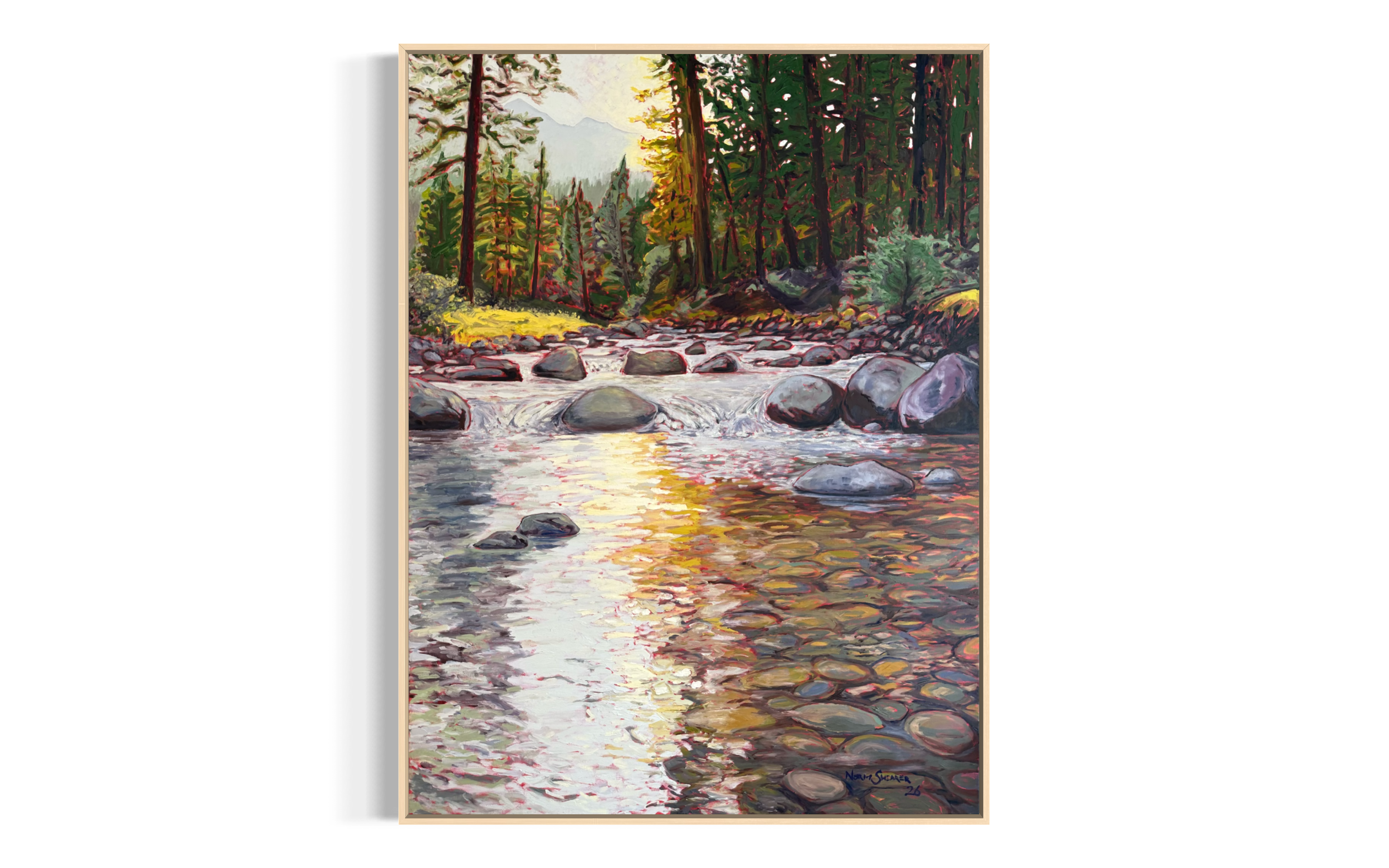 Pammy's Place — Oil on canvas, 36 x 48