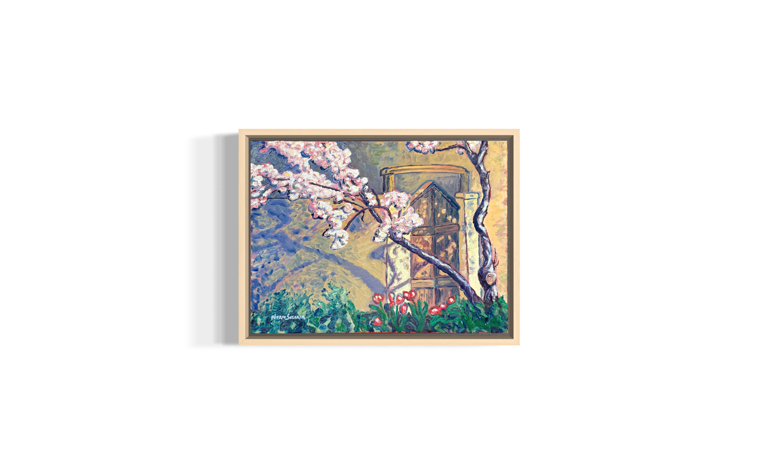 🔴 SOLD — Dave’s Gate, Spring, 16 x 12, oil on canvas 