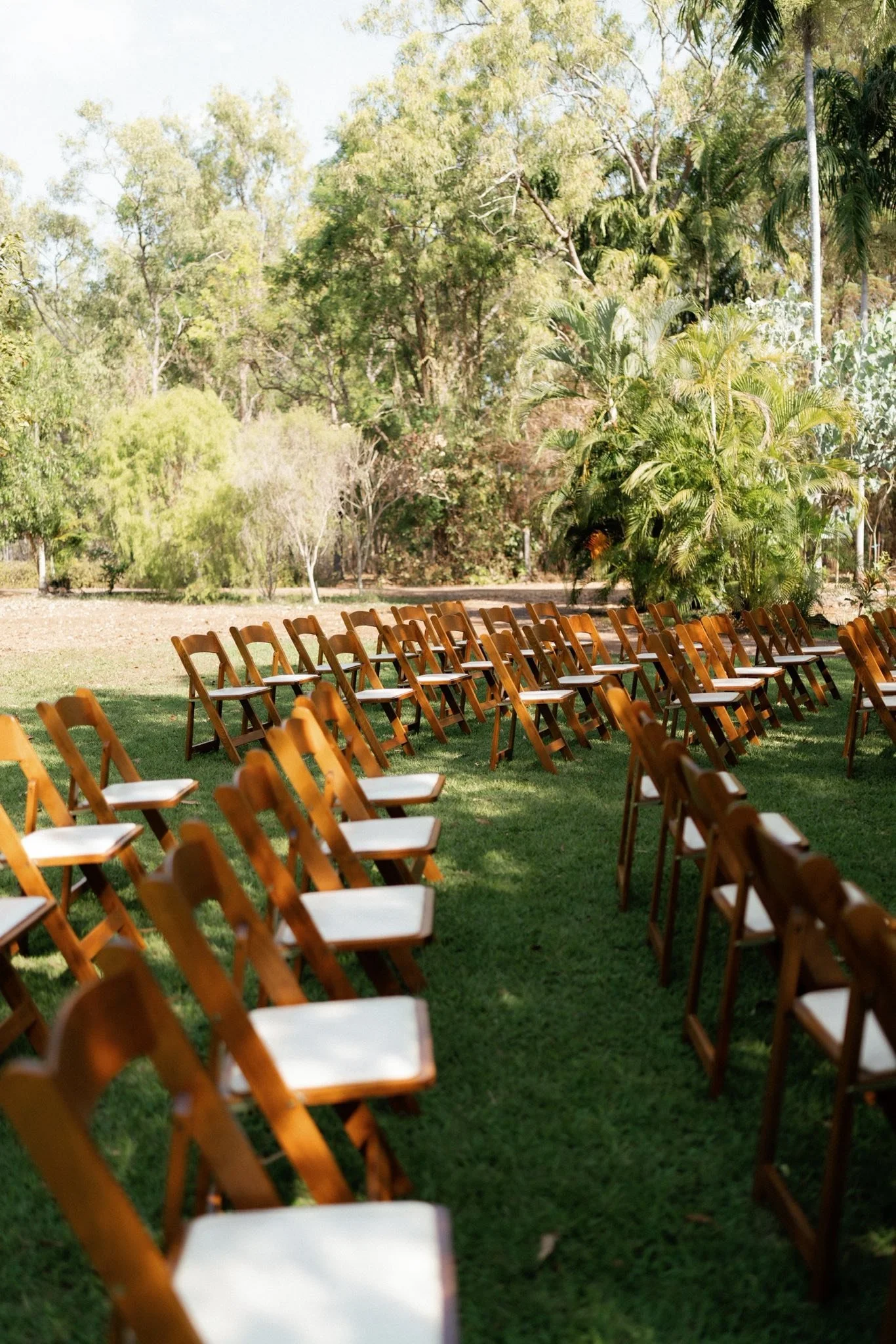 TImber Cushioned Chairs