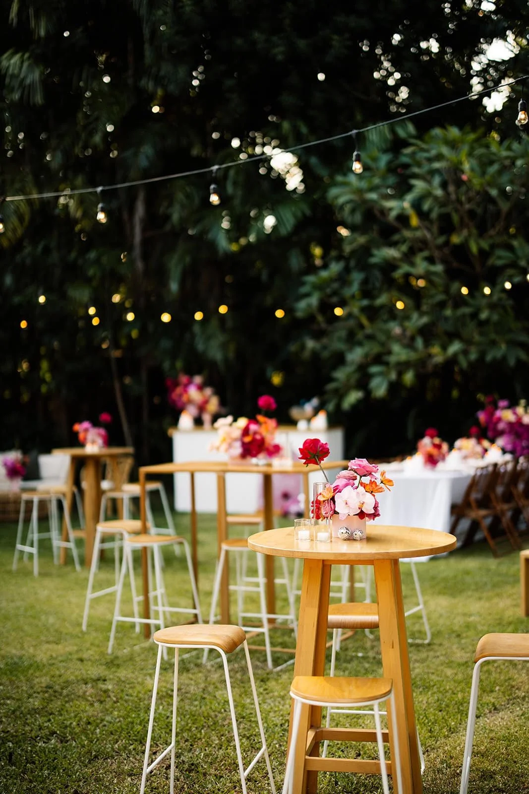 White Natural Bar Stools