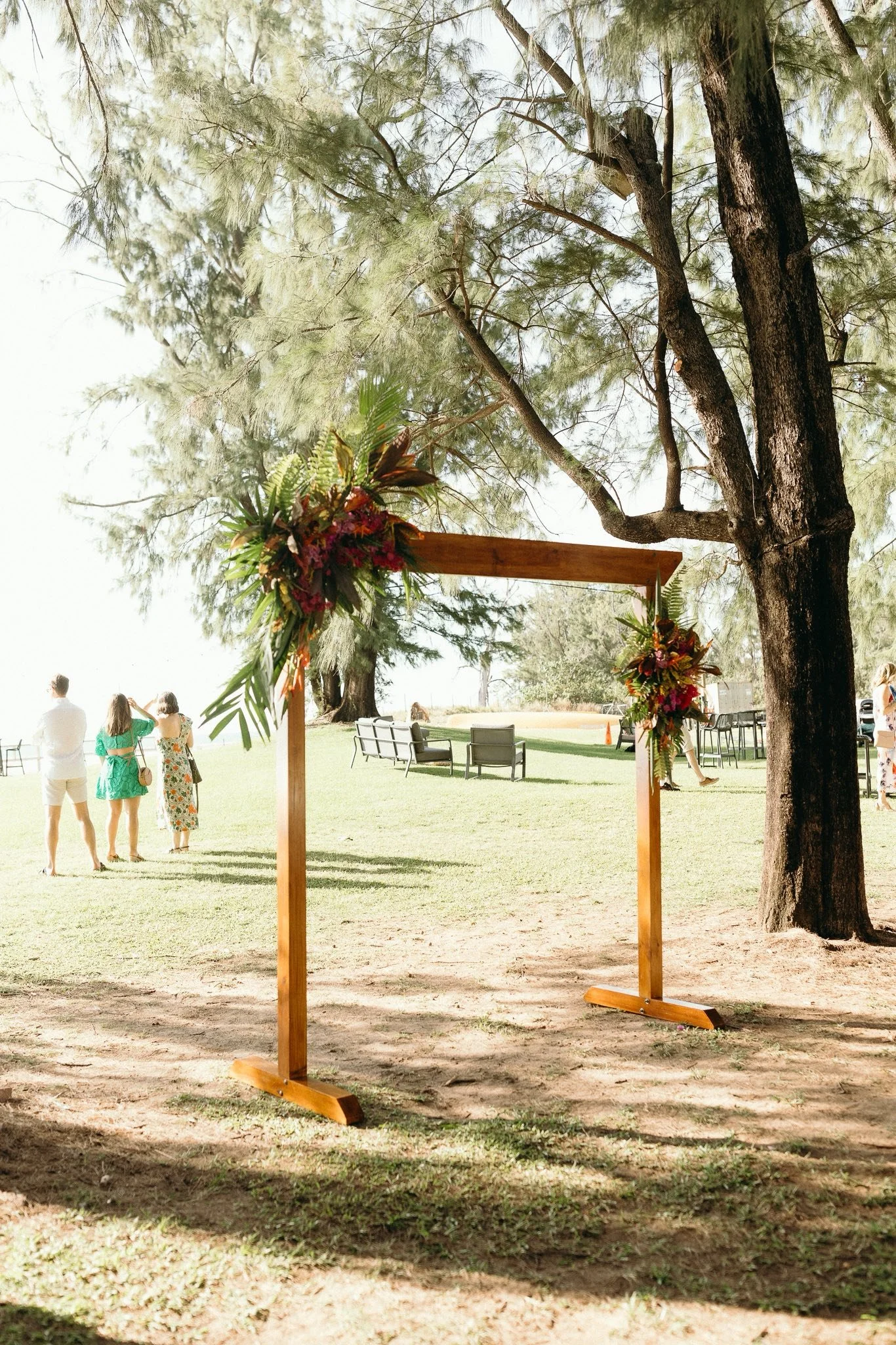 Hardwood Arbour