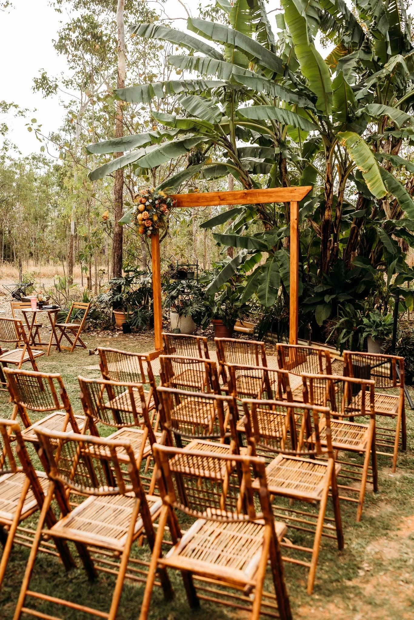 Bamboo Folding Chair