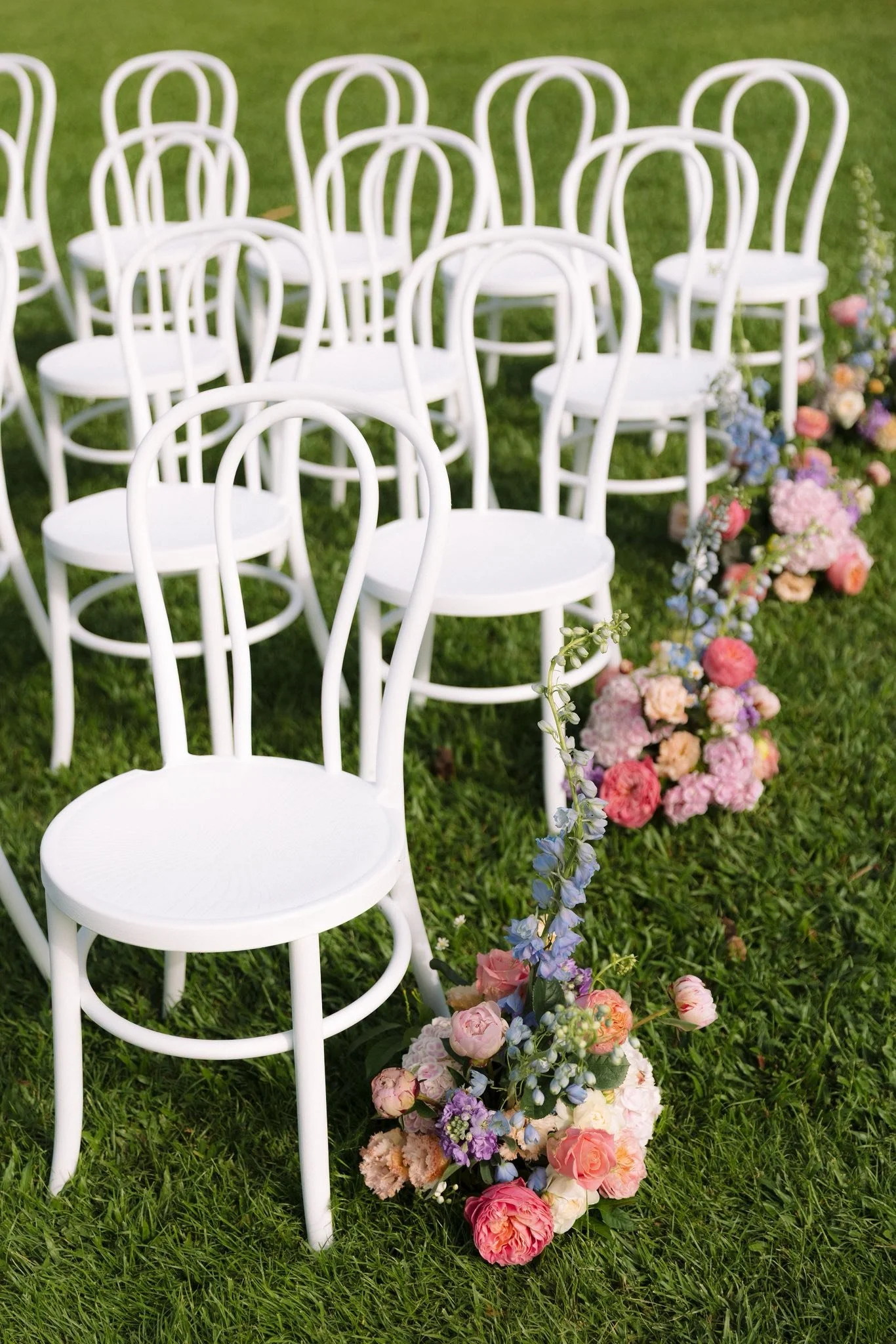 White Bentwood Chair