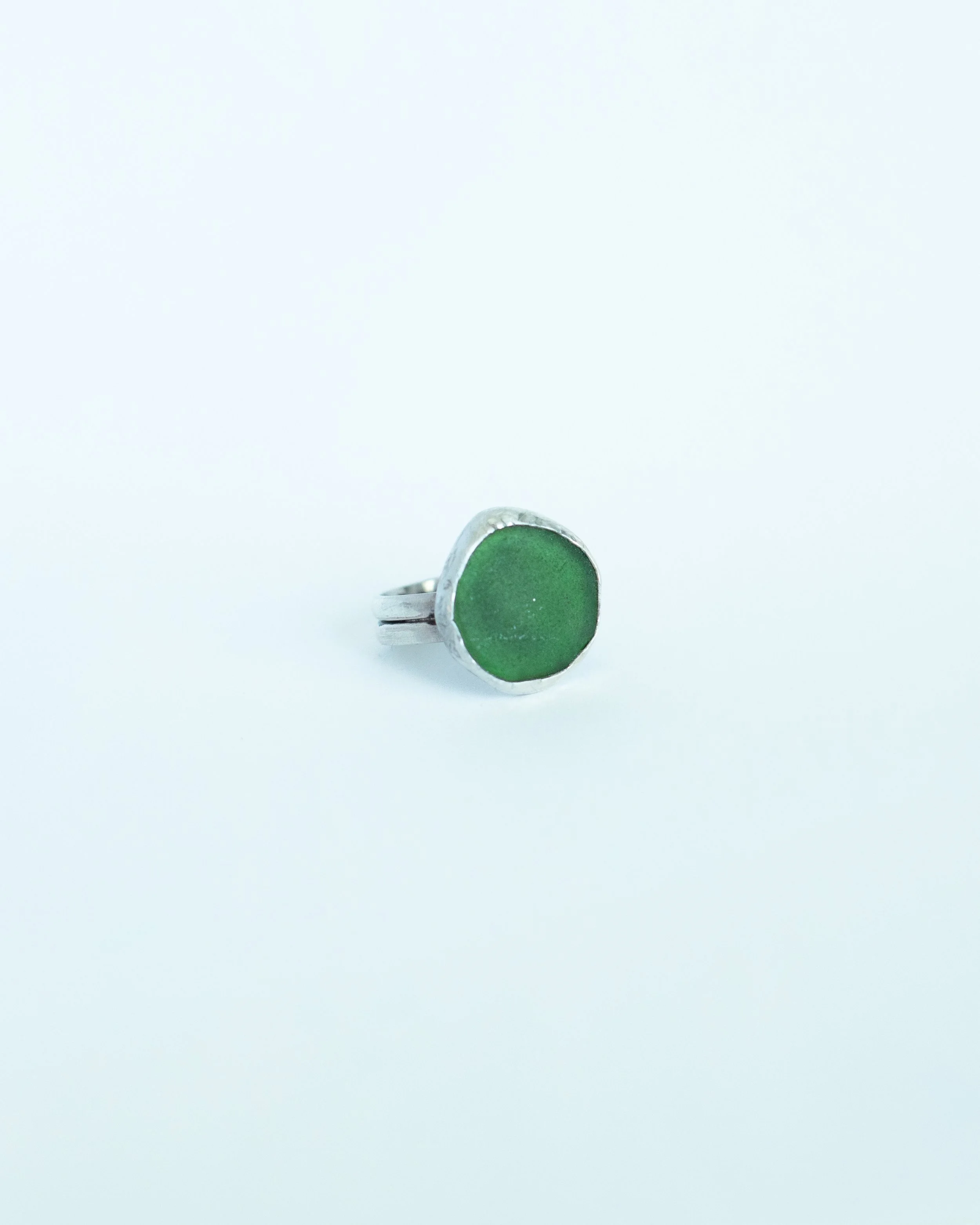Sea Glass Ring - Size 9