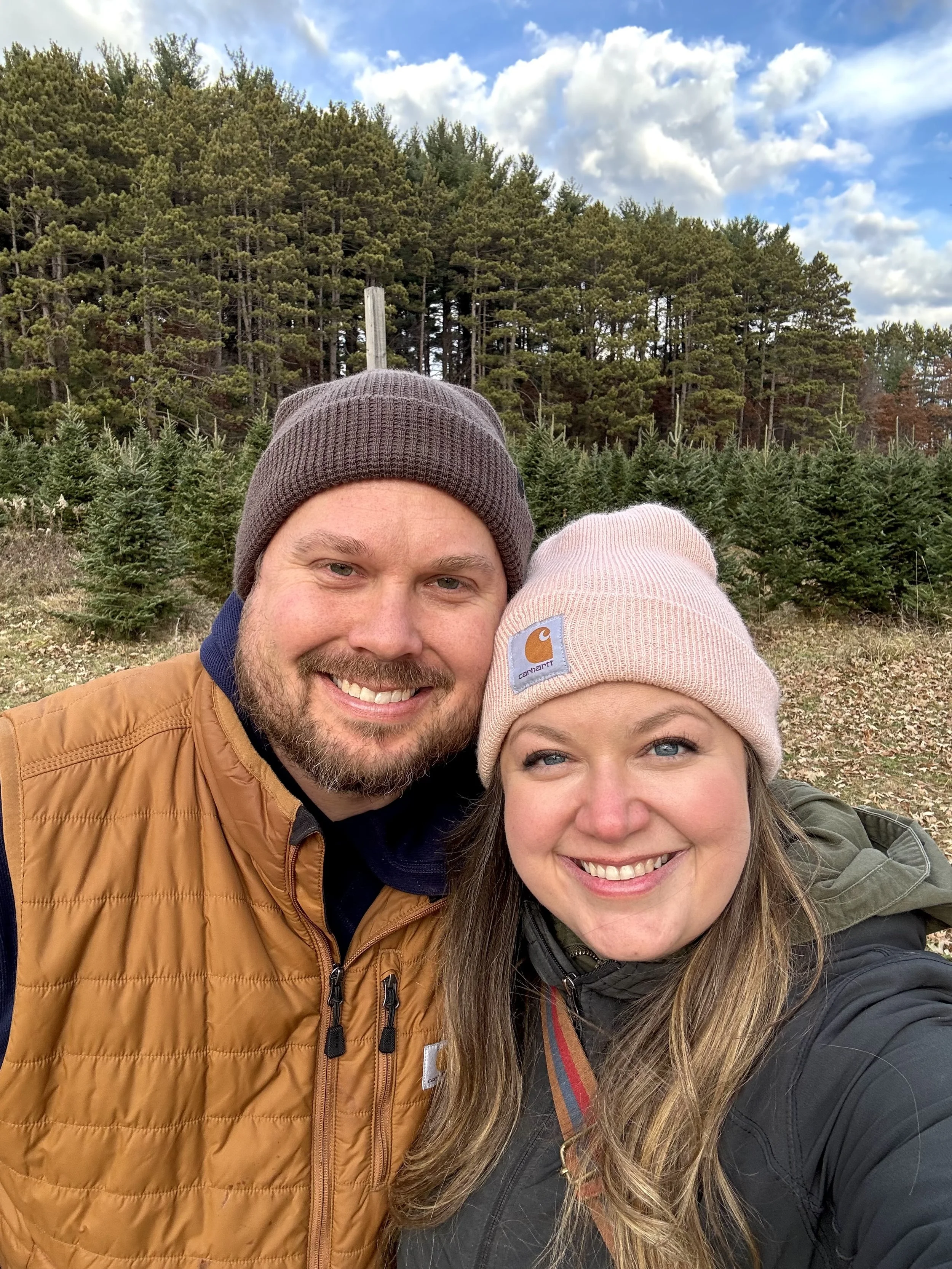 Personal picture of Morgan Waggoner and her husband.
