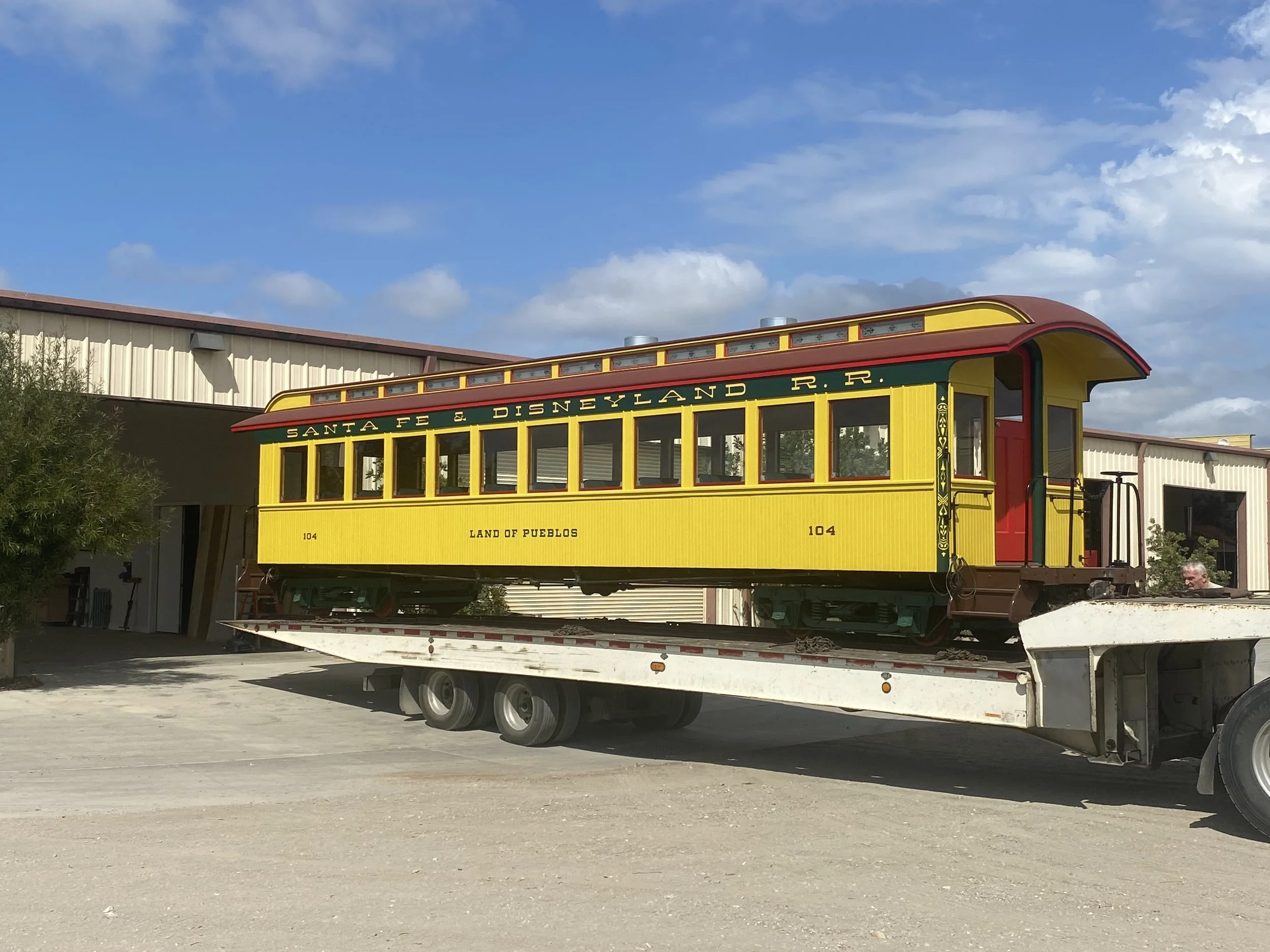 Disneyland Retlaw Passenger Car 104