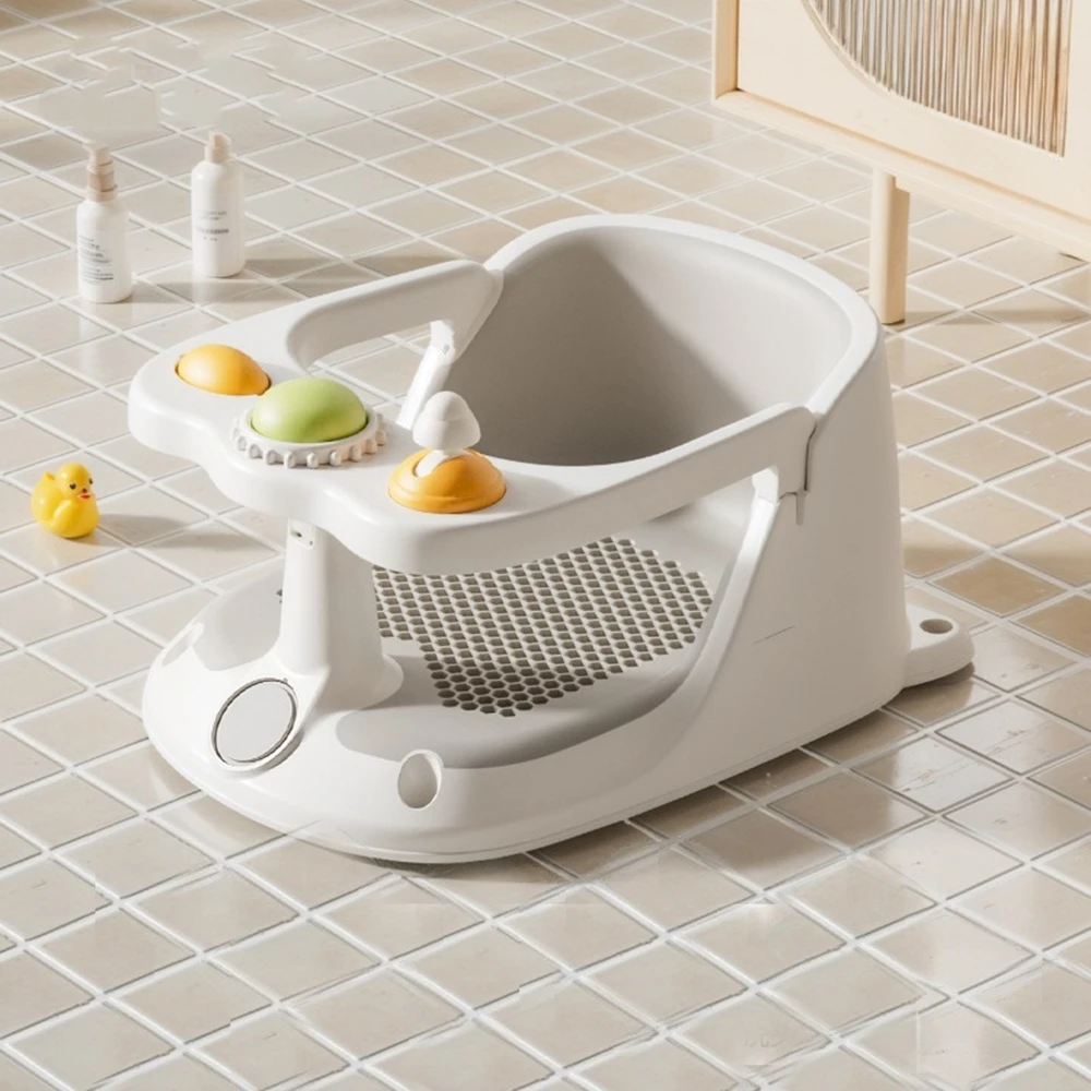 Baby Bath Seat w/Thermometer