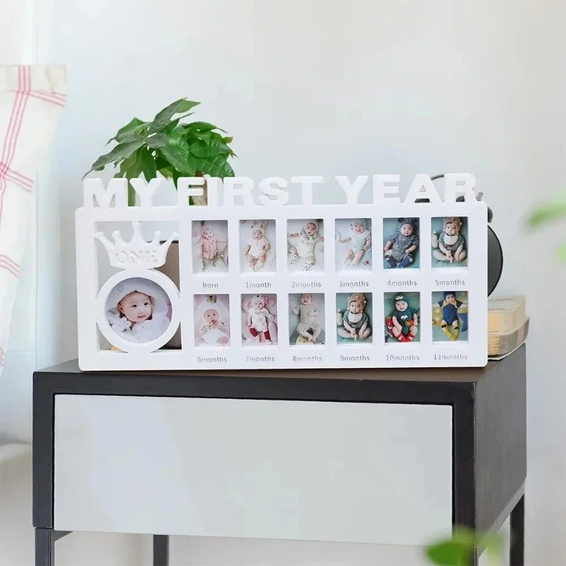 Baby's First Year Photo Frame