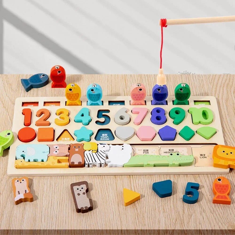 Shape & Number Matching Educational Toy