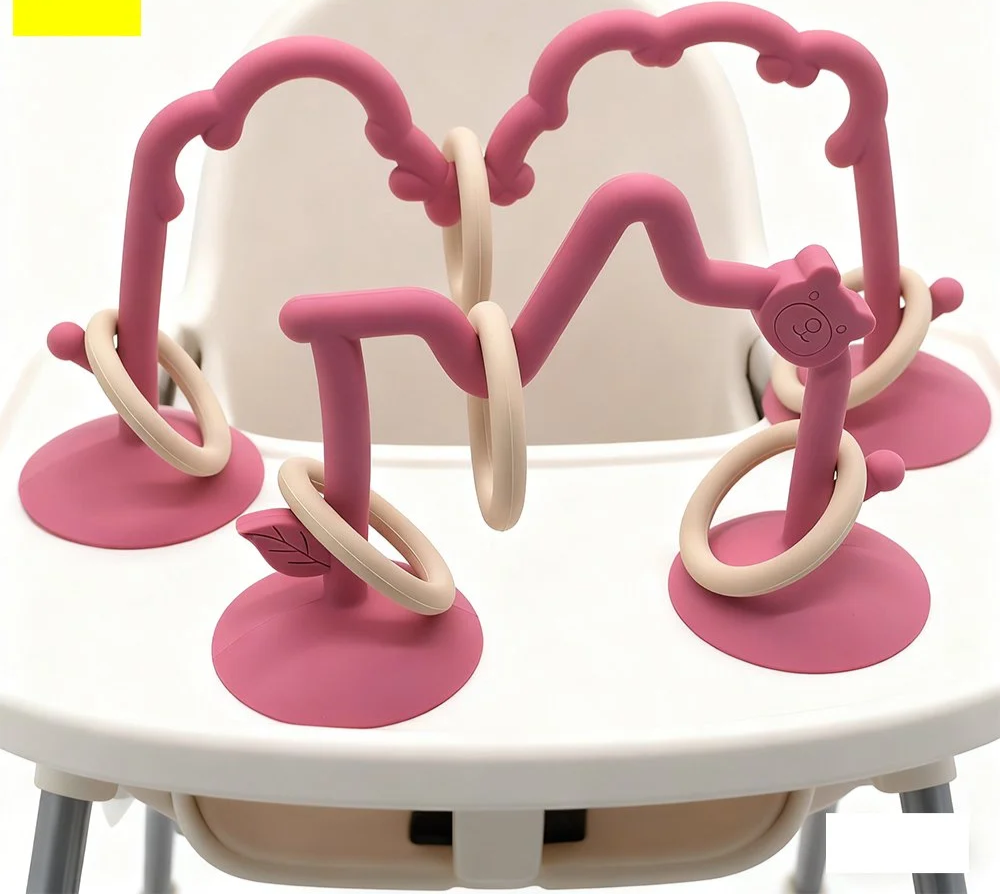 Silicone Bead Stringing Toy