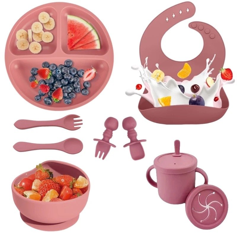 Silicone Feeding Set