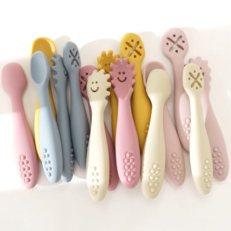 Silicone Weaning Spoons Set