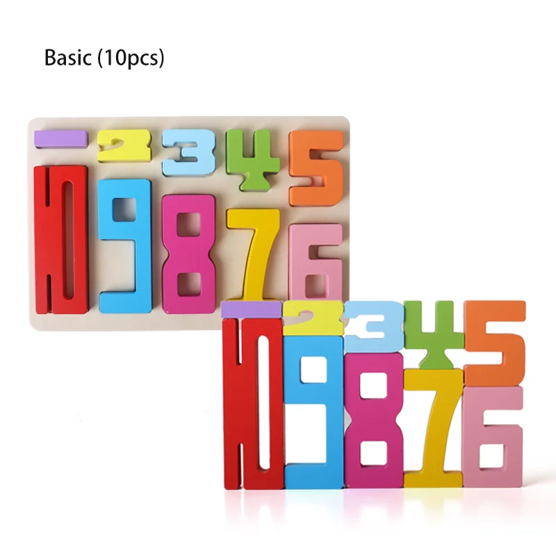 Educational Number Stacking & Puzzle Toy