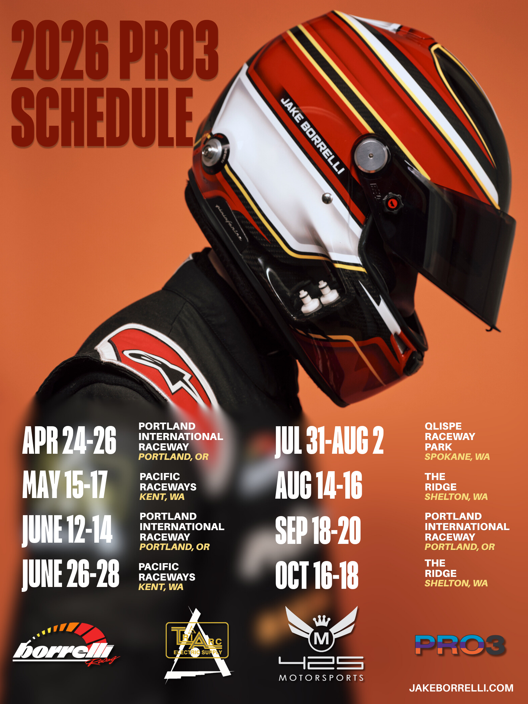 2026 PRO3 Schedule Announcement