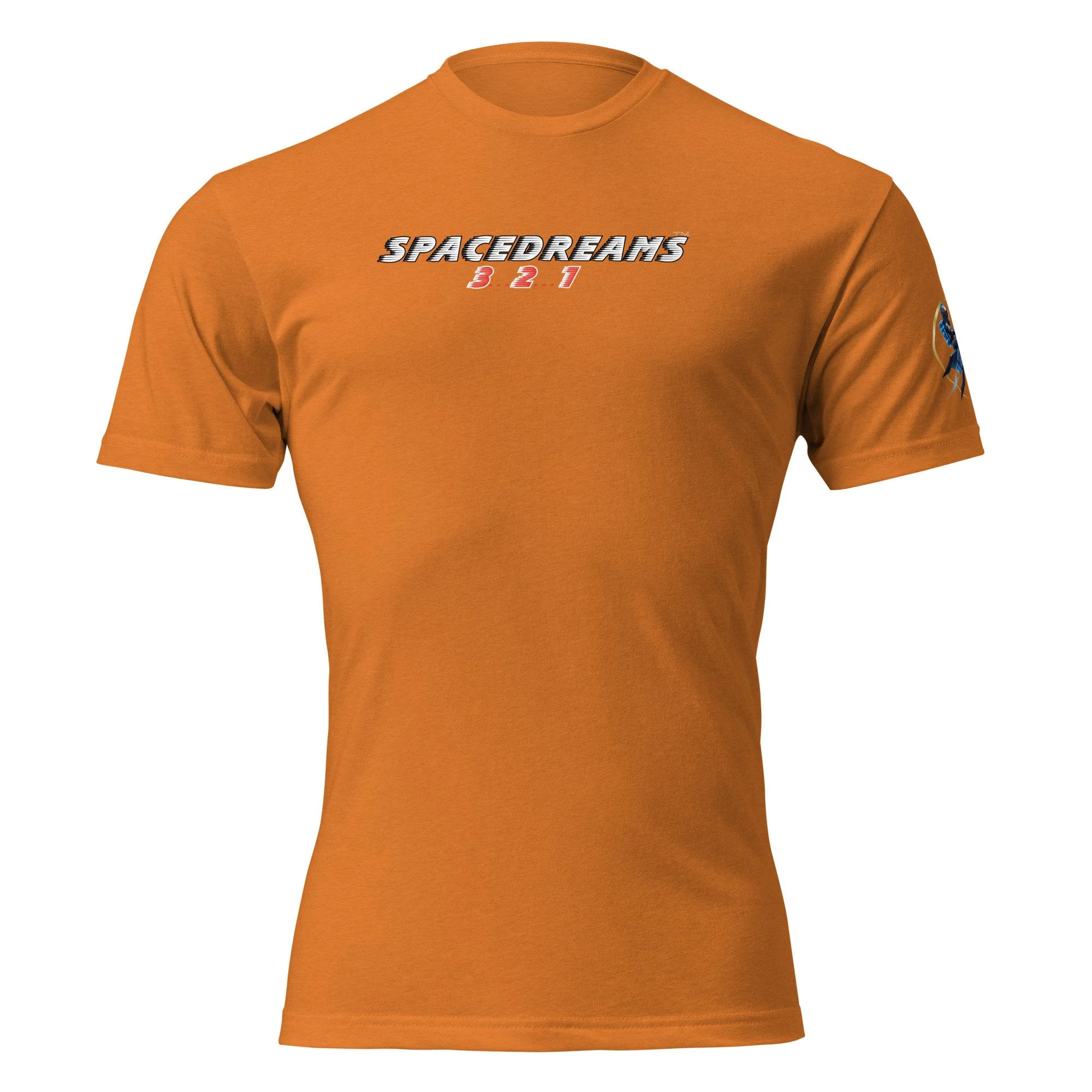 SPACEDREAMS 3 2 1 Unisex Fitted T-Shirt