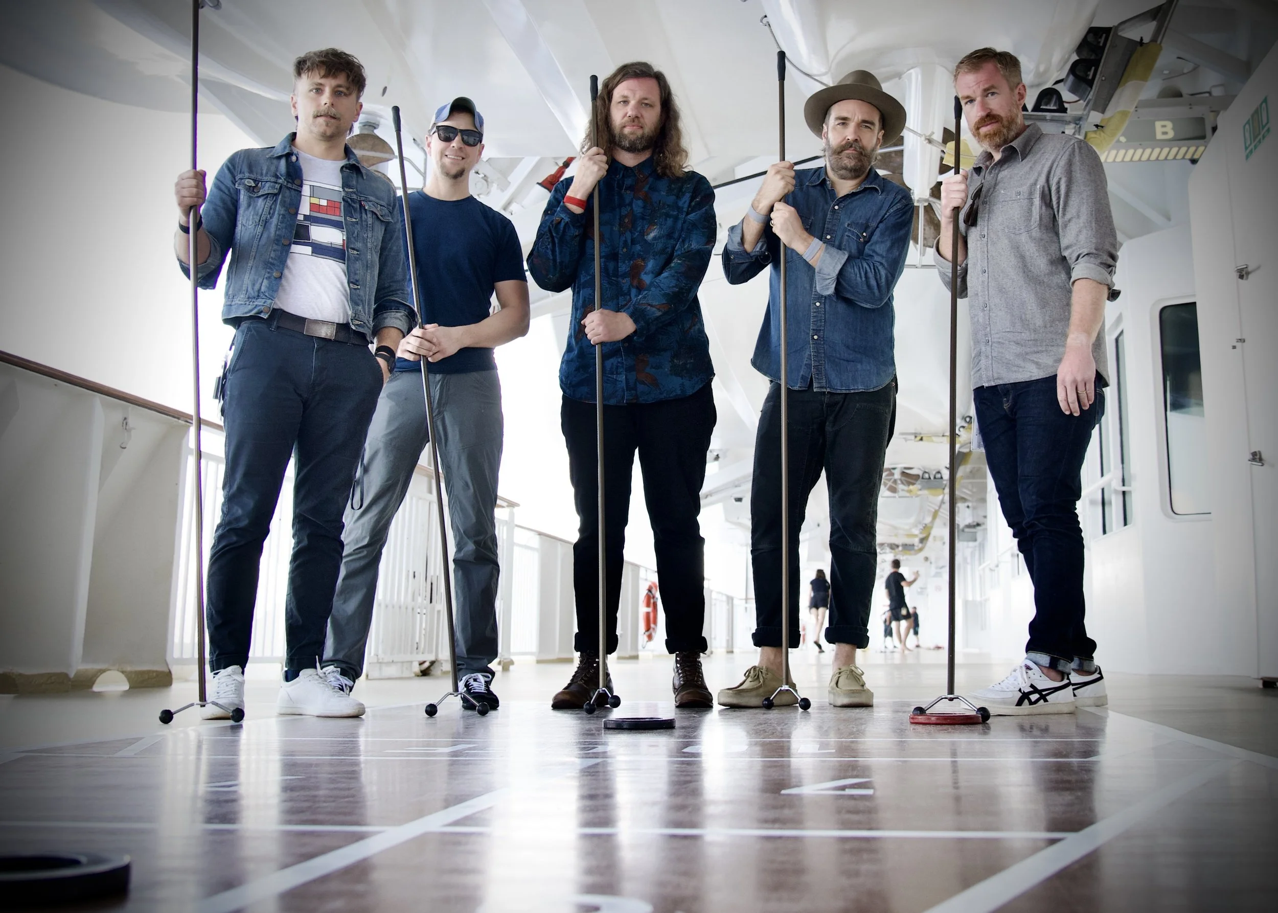 Red Wanting Blue - Eric, Mark, Dean, Scott, Greg, Rock Boat XXII