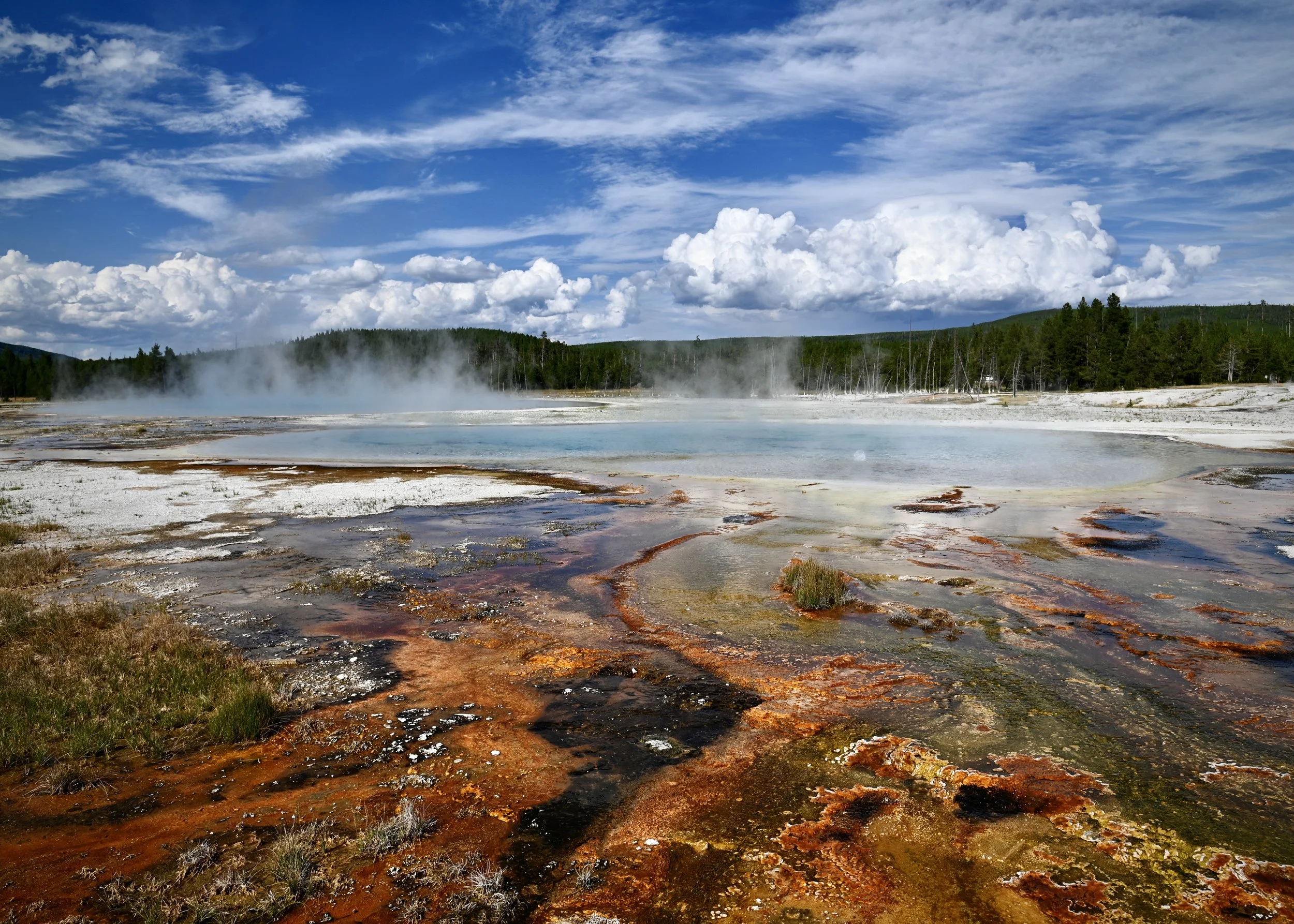 Rainbow Pool, Yellowstone