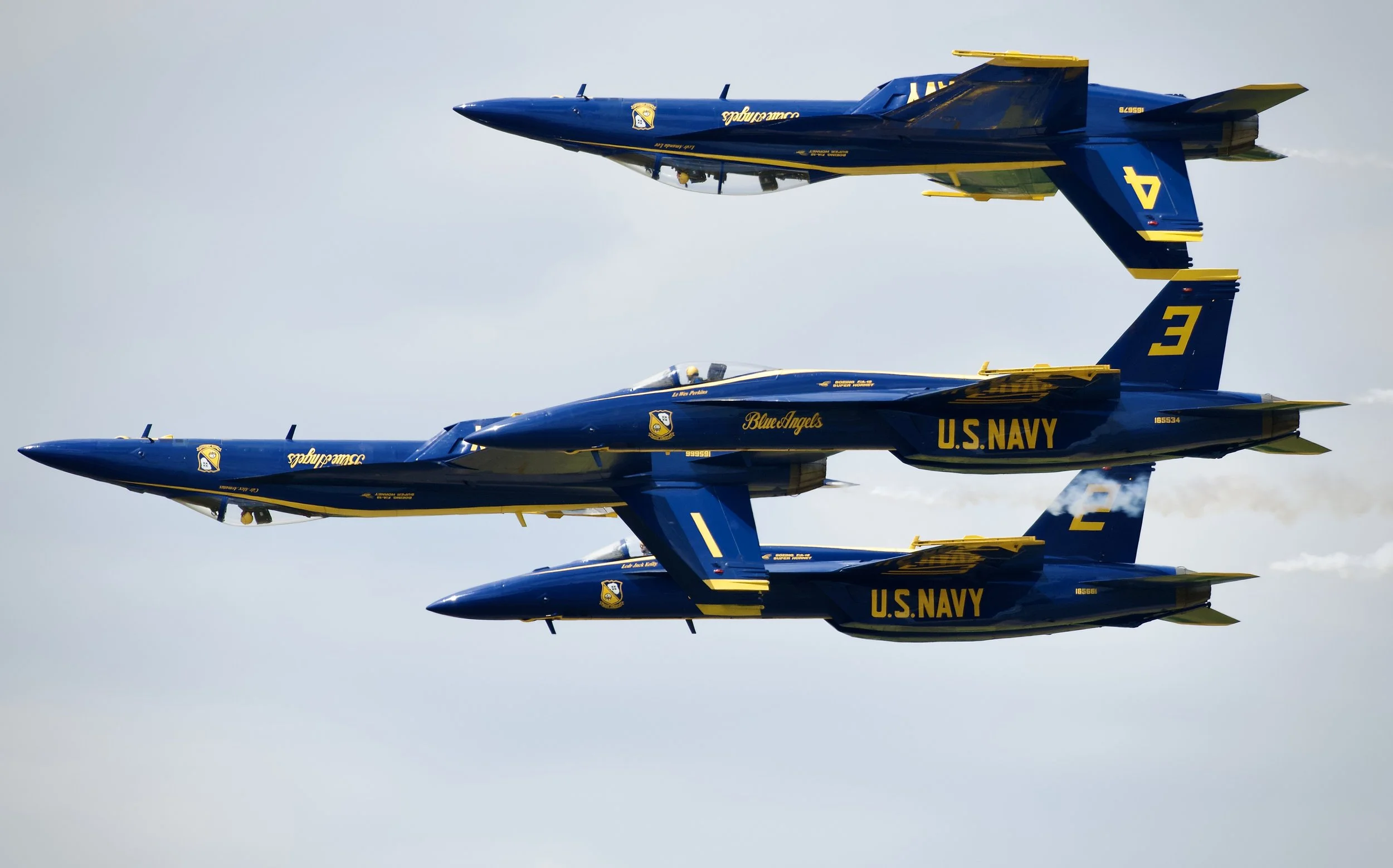 Blue Angels Double Farvel