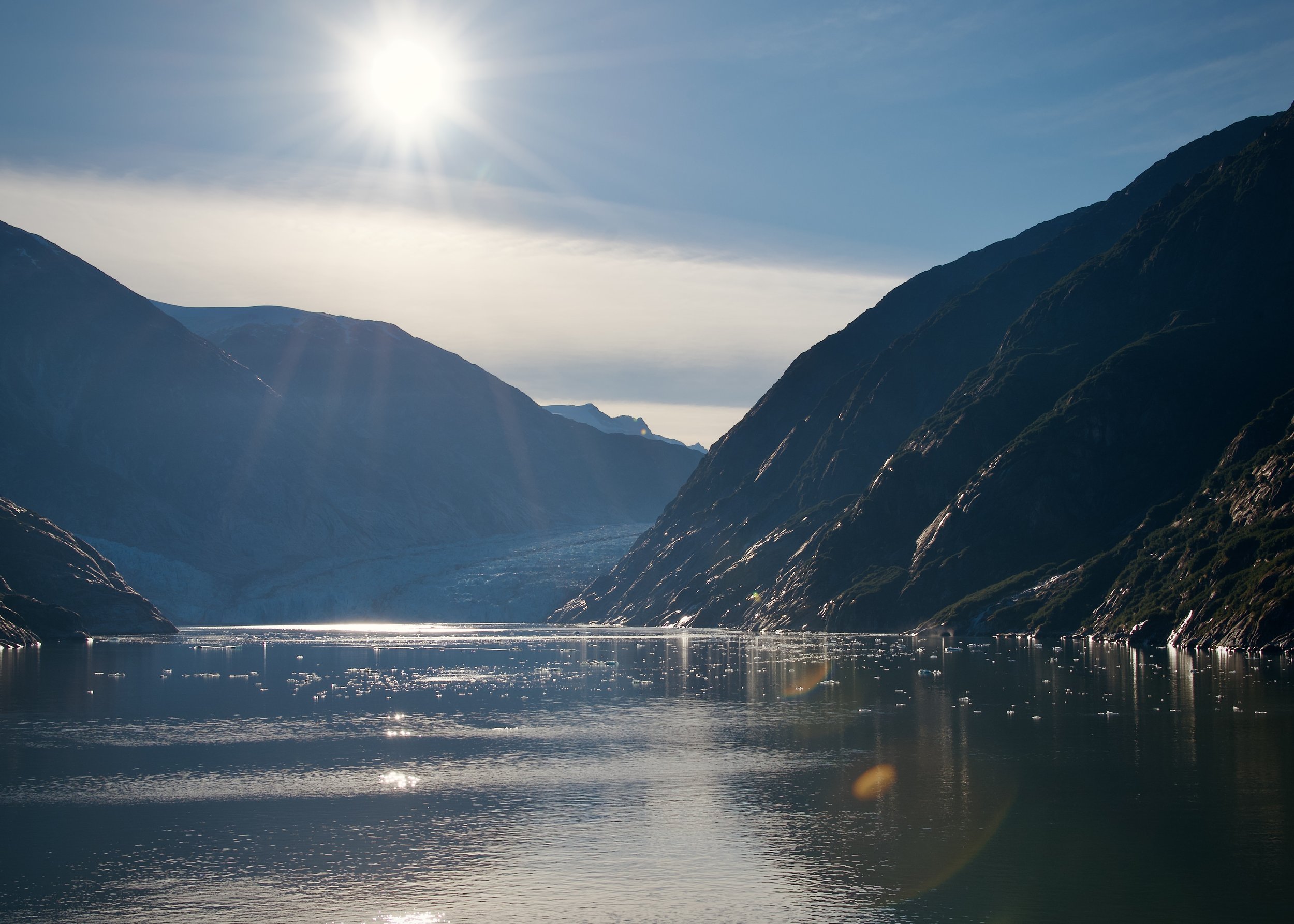 Approaching Dawes Glacier, Alaska
