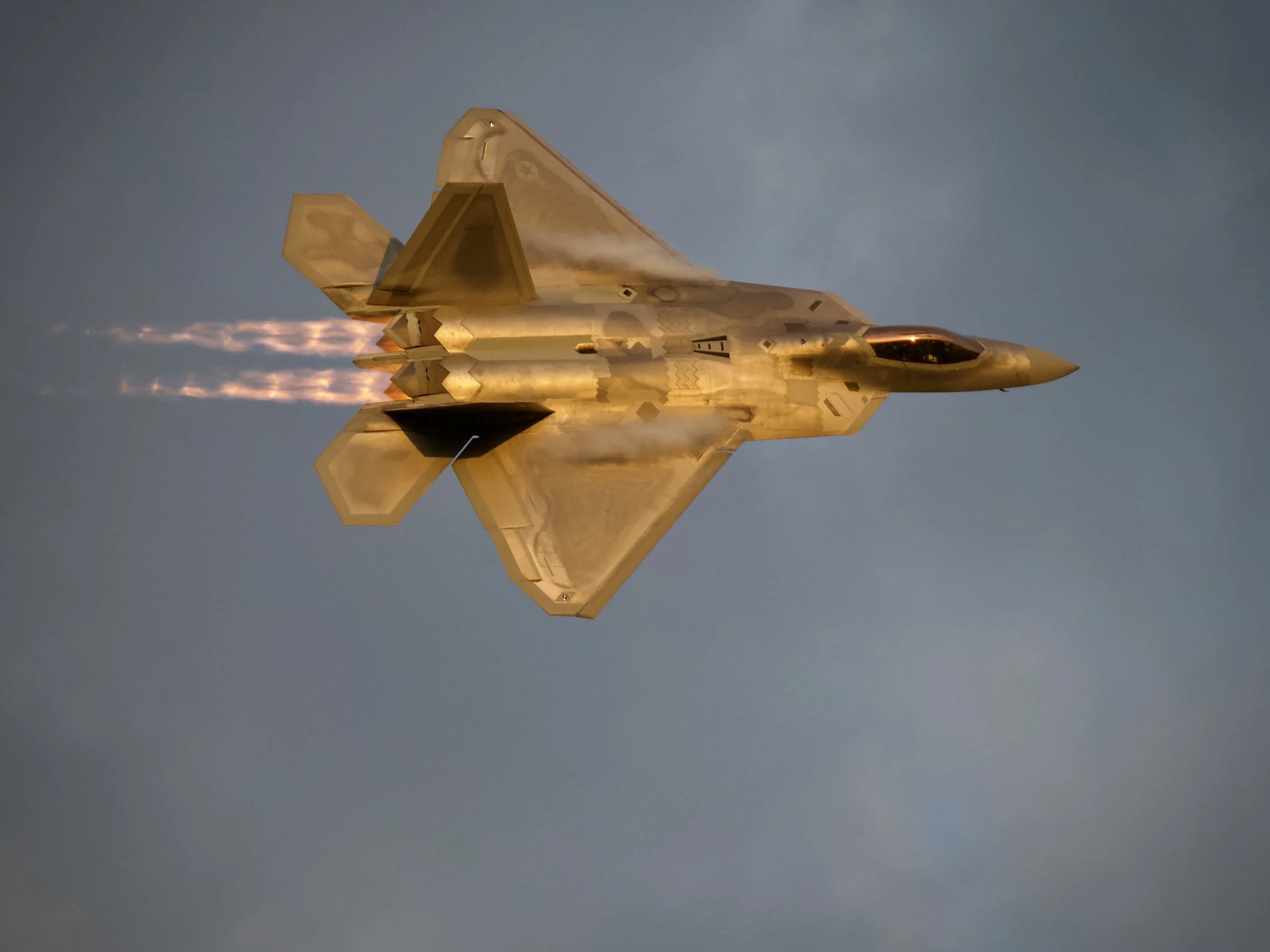Sunset F-22 Raptor 
