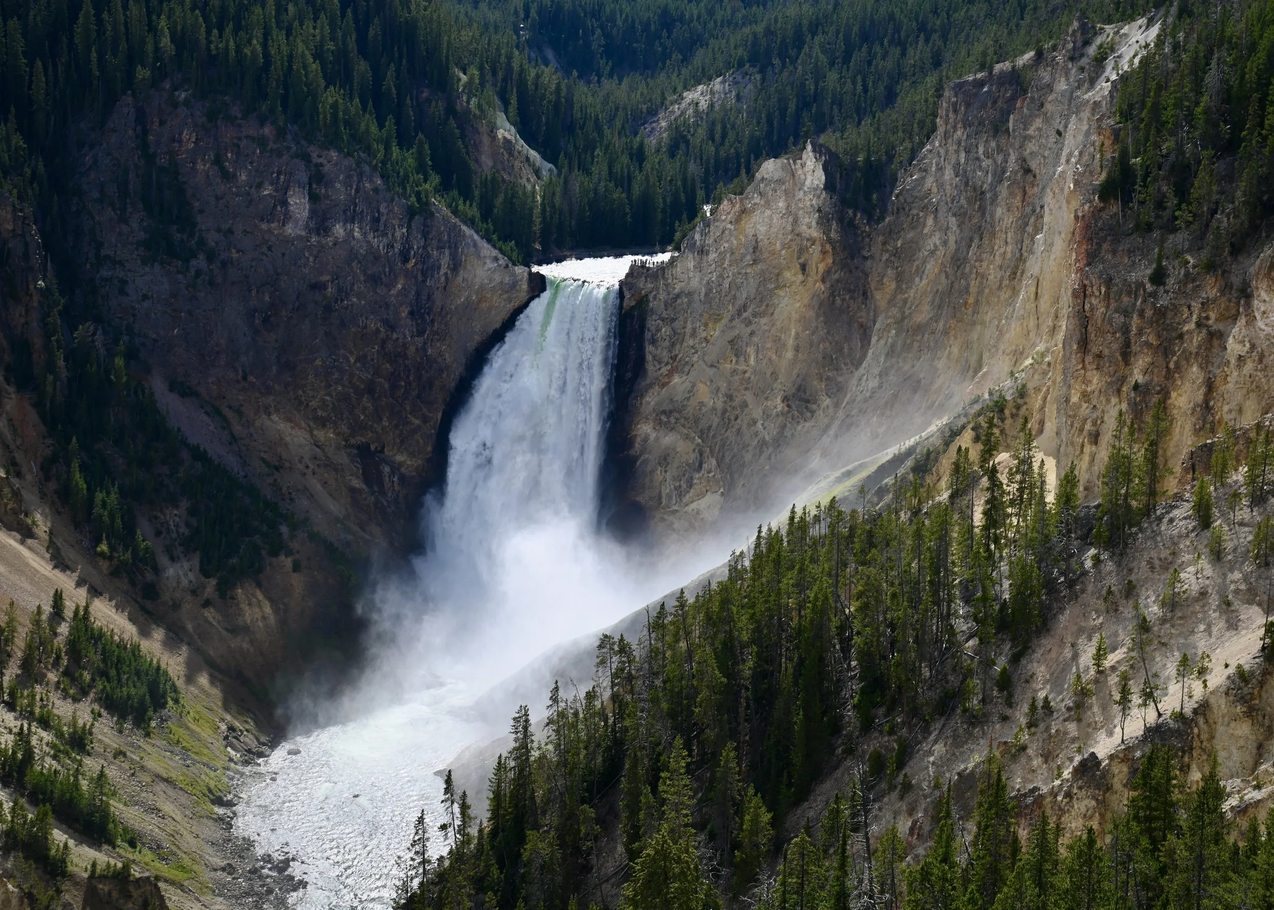Lower Falls of the Yellowstone River