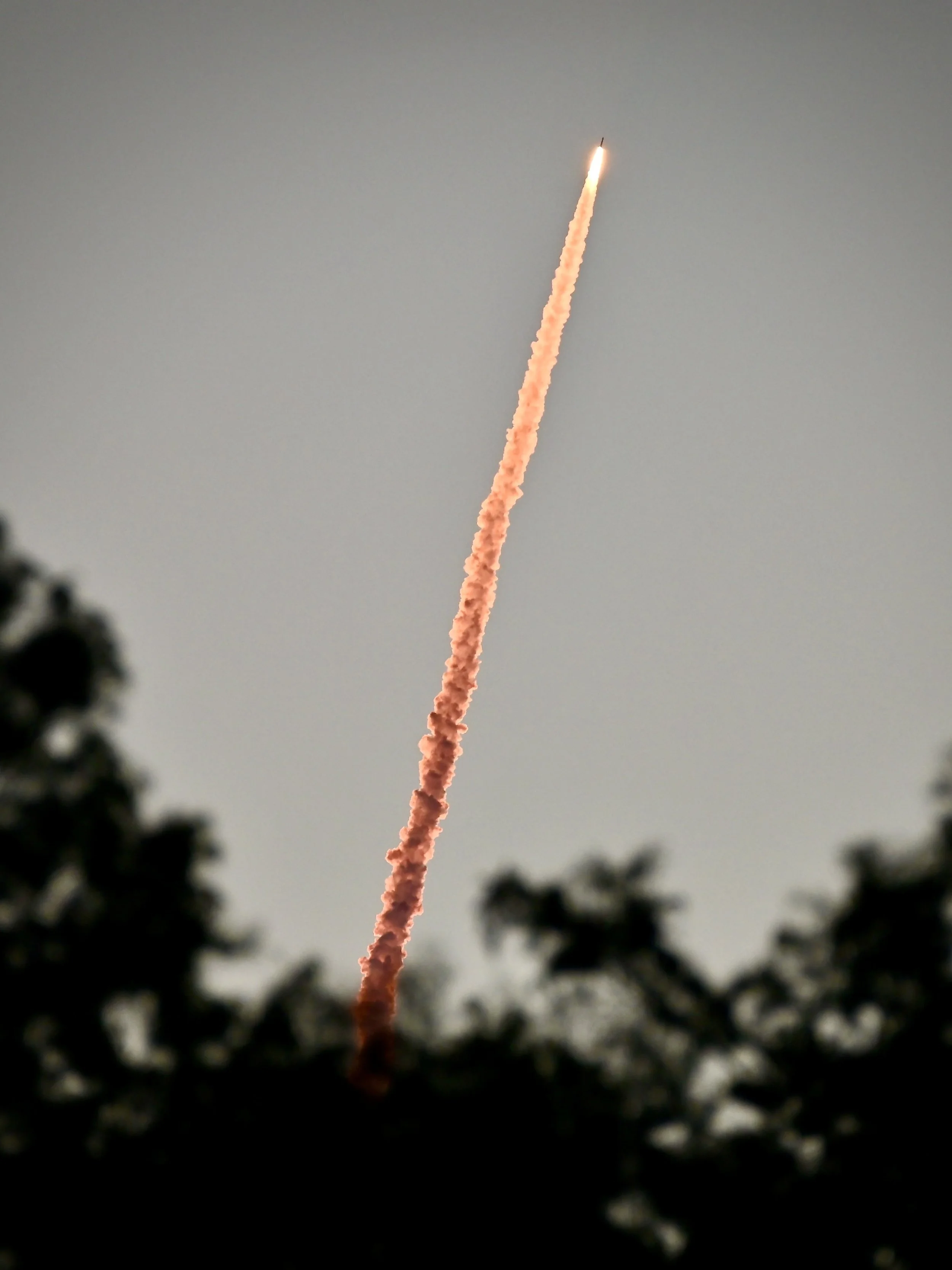 Falcon 9 launch seen from Orlando