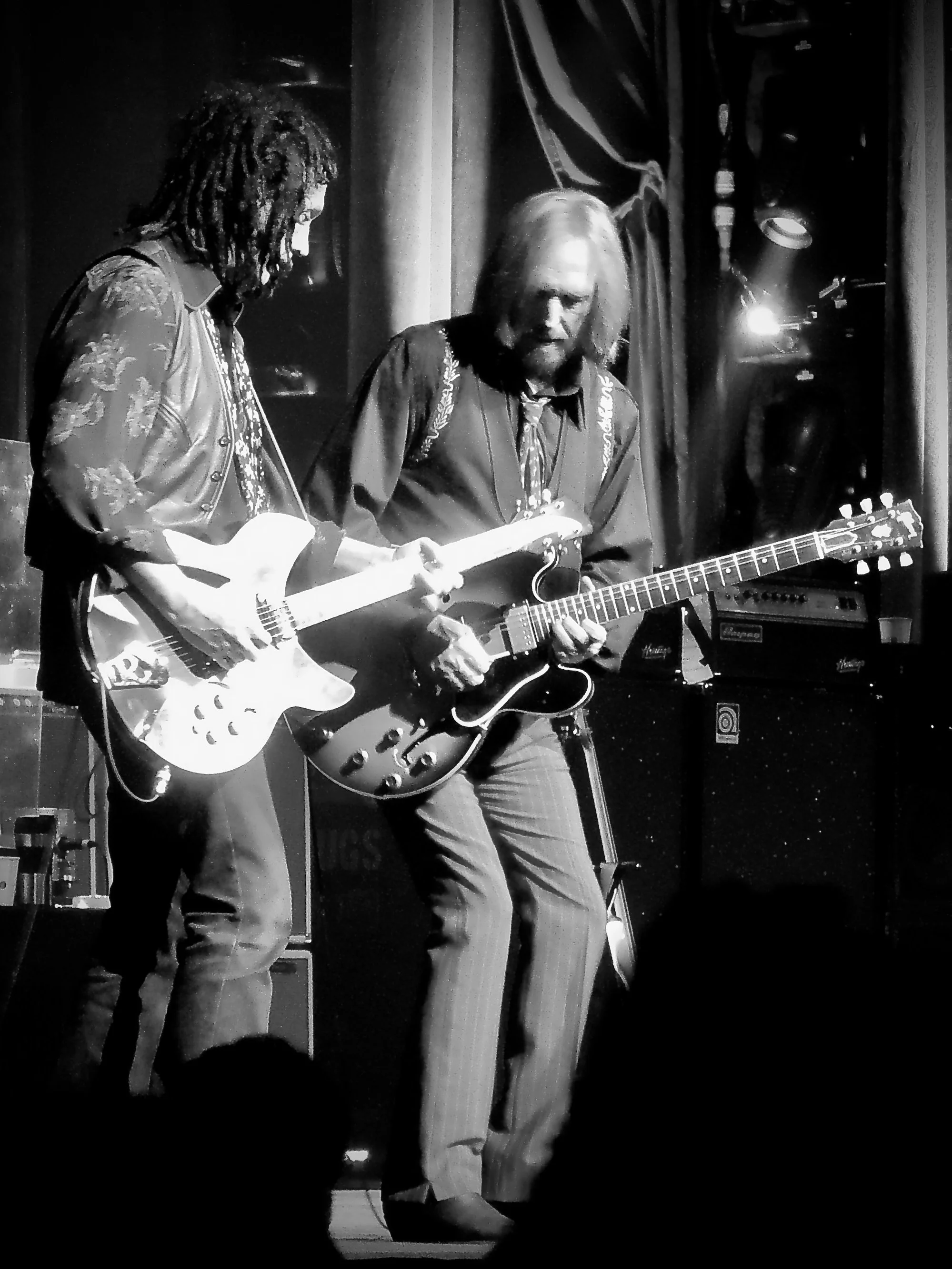 Mike Campbell and Tom Petty, Tampa, 2012
