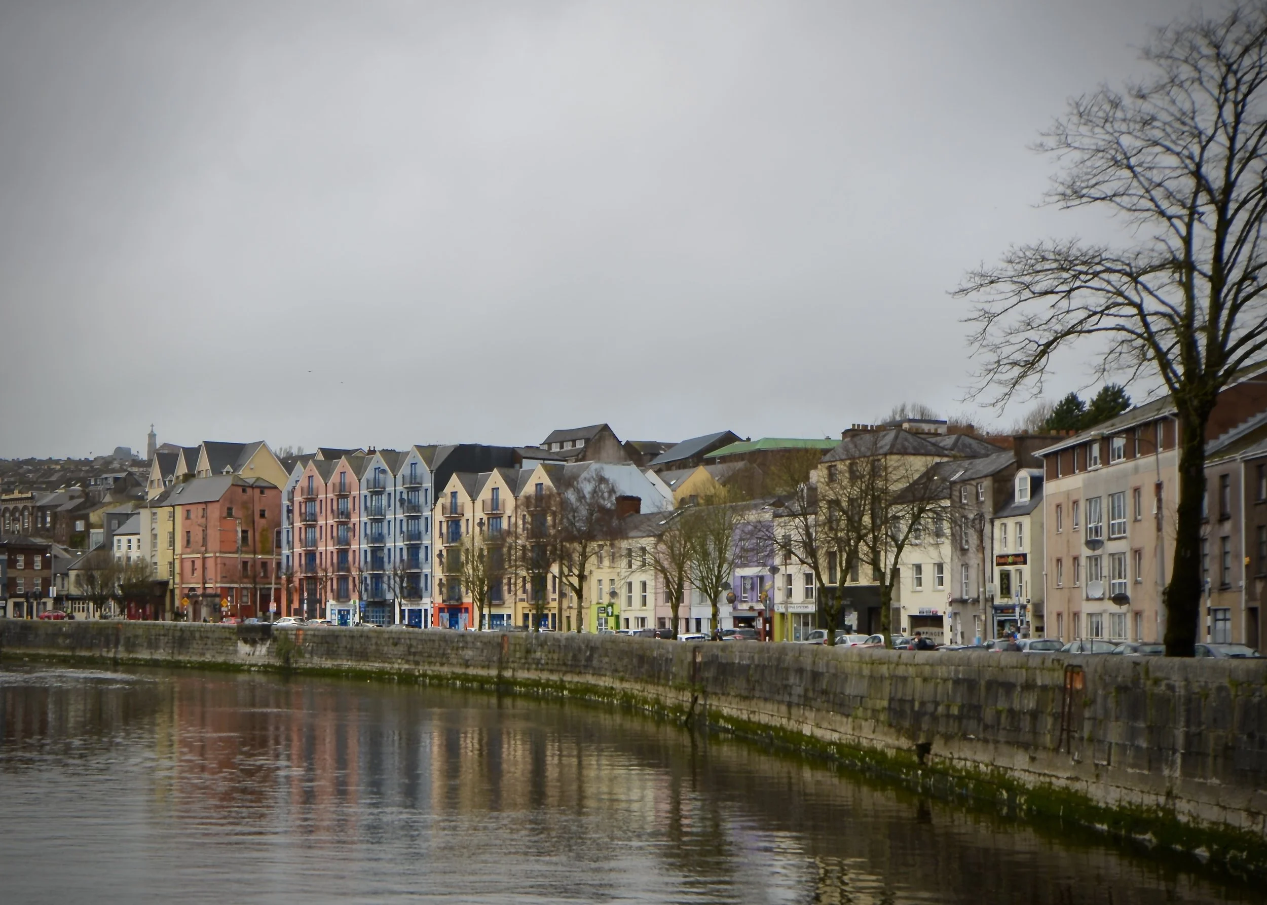 Crossing the River Lee in Cork, Ireland