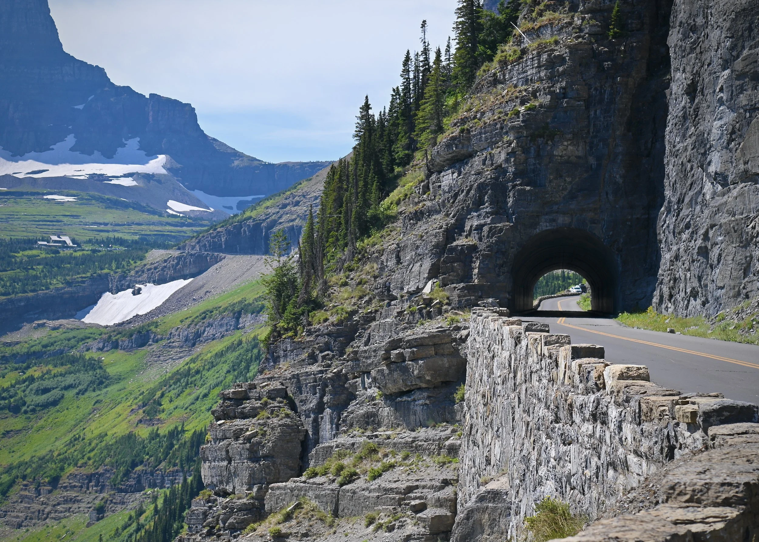 Going-to-the-Sun Road in Glacier
