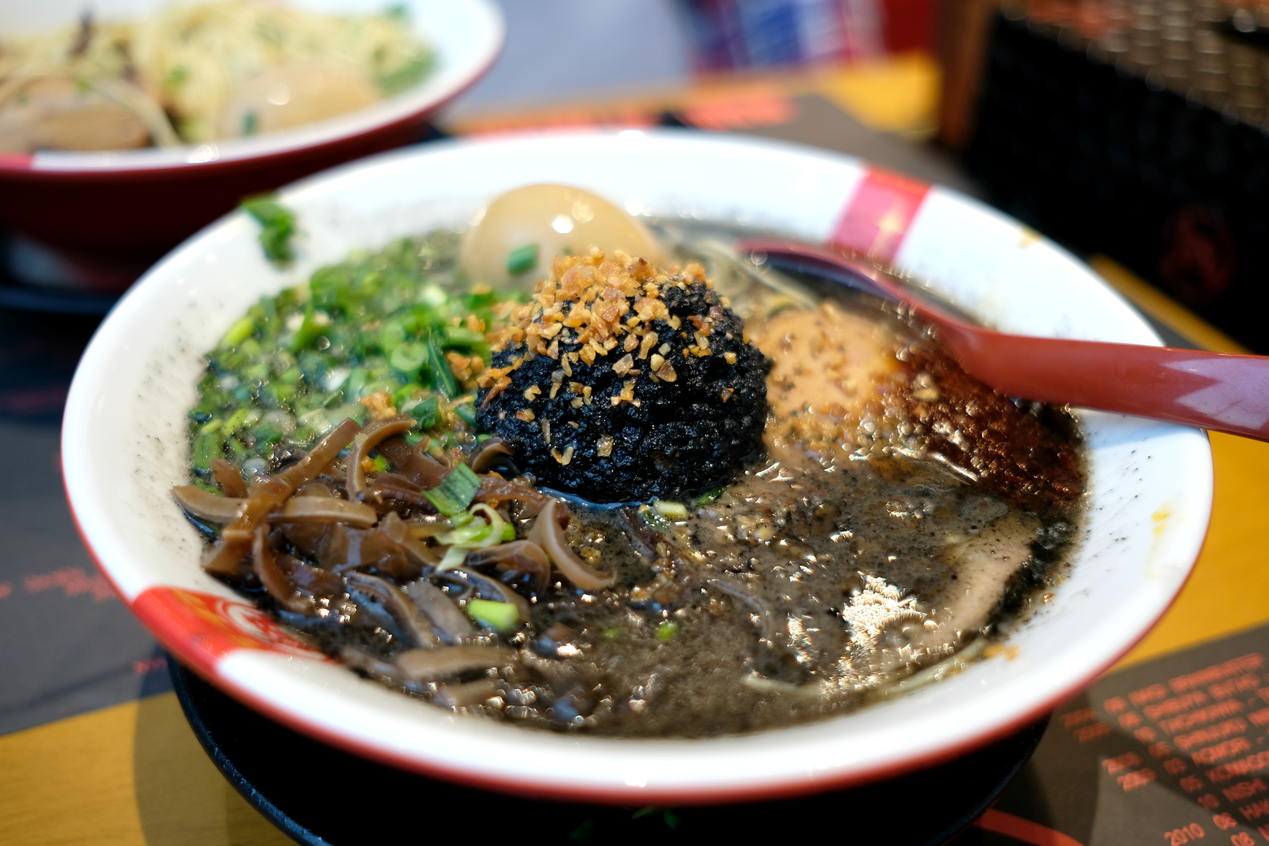 Ramen Nagi black garlic tonkotsu ramen BGC Venice Grand Canal