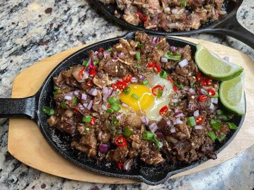 Mesa Filipino Moderne sizzling sisig authentic Filipino food BGC