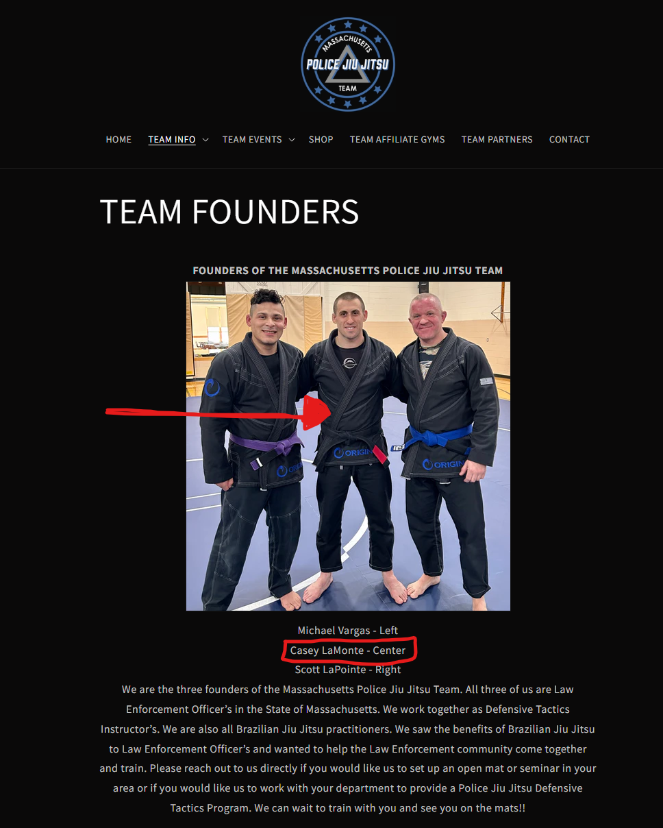 Is MA State Trooper Casey LaMonte Trying To Cover His Tracks?