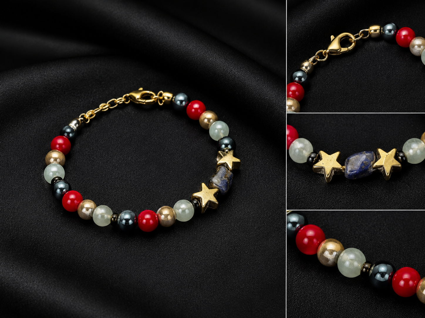 red blue stars